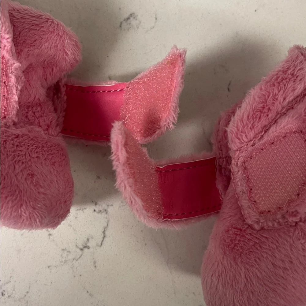 UGG Bixbee Bootie Fuzzy Pink Bloom Baby Slippers Size 0/1